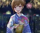 キャラクター１体、背景付きイラスト、承ります キービジュアルの作成など、高品質で納品いたします。 イメージ1