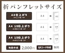集客につながる三つ折りパンフレット制作します シンプルで伝わりやすく効果的なデザイン・印刷手配対応可能 イメージ2