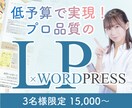 低価格・高品質なLPを作成します 安心の修正無制限であなたの想いをカタチにしませんか？ イメージ1