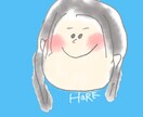 海外タッチで、水彩のほっこり似顔絵描きます 海外の子供が描いたような似顔絵を描きます。アイコンにも☺︎ イメージ5
