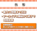 vtuber向け！長尺配信のタイムスタンプ付けます 耐久・記念配信にお役立てください イメージ2