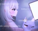 商用利用無料。1枚絵描きます キラキラ可愛い雰囲気の1枚絵が得意です イメージ8