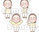 ゆるっとミニキャラで似顔絵描きます ブログ、名刺、色々使えるミニキャラクターに大変身！ イメージ5