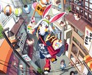背景ありのアニメ調一枚イラストを制作いたします 商業利用可能！MVイラスト、キービジュアル、書籍、動画用など イメージ4