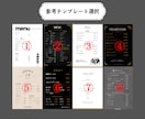 オシャレで見やすい！オリジナルメニュー表作成します プロデザイナー監修！高評価！データ納品で何枚でも印刷OK！ イメージ10