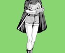 漫画風のキャラクター描きます バストアップ、全身でも一律3500円 イメージ3