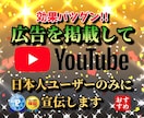 YouTube正規広告であなたをサポートいたします チャンネル宣伝、PRに最適！効果的なアプローチをご提供!！ イメージ1