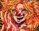 SNSや配信等で使用いただける一枚絵をお描きします ダイナミックでビビットな目を引く一枚が得意です！ イメージ3