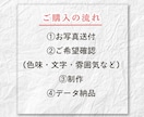 うちの子をおしゃれ文字アートにします 世界にひとつのうちの子デザイン イメージ3