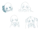 かわいいアイコン描きます 3等身くらいでかわいい正方形のイラストを描きます イメージ1