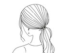 最短1日！シンプルで綺麗系の女性イラストを描きます 【商用利用可】ブログやSNS、副業やビジネス用アイコンとして イメージ4