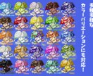 個性豊かで可愛いく！あなただけのオリキャラ作ります 企業・店舗・アカウント等のイメージアップに！商用利用も可能！ イメージ7