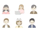 ゆるくてかわいい柔らかい色合いのアイコン描きます 柔らかくて優しい色合いの手描き風イラストです。 イメージ4