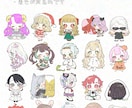ゆるゆるイラスト描きます ラフでゆるっとしたテイストのイラストになります イメージ4