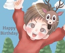 可愛くて優しいお子様の似顔絵をかきます お子様のかわいい瞬間を、ふんわり似顔絵で残してみませんか？ イメージ6