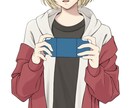 スッキリと見栄えのするイラスト制作します アイコンや立ち絵、ヘッダー、グッズなど！ イメージ7