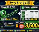 FXストラテジー＋ロット計算表セットを提供します 通常4,000円→3,500円！Nova×ロット計算表セット イメージ1