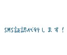 SMS証認行います LINEなどのSMS証認に困ってる方！ イメージ2