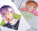 アナログで、アイコン作成します ●完成したイラスト、ご自宅にお届け イメージ5