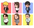 ディフォルメキャラクターイラストを描きます ポップなキャラクターを描きます！！ イメージ1