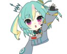 SNS・イベントで使えるデフォルメキャラ制作します スタートキャンペーン中！格安依頼 イメージ4