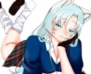 可愛いアイコンやイラストを作成します ケモ耳イラストをお求めな方はココ！ イメージ2