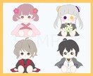 商用利用込み！可愛いお座りぬいイラスト描きます ★お値引中★アイコン、Vtuber、ゲーム、MV用など！ イメージ1