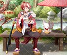 明るく元気で可愛いイラストを描きます アイコンイラストから背景付き一枚絵など、幅広く描きます！ イメージ9