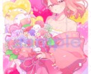 可愛い活動用イラスト描けます 小物やスイーツやアクセなど要素を取り入れます イメージ2