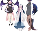 TRPG・観賞用/全身立ち絵制作します 「あなただけの“好き”を詰め込む、こだわり立ち絵制作」 イメージ3