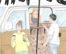 人物イラスト描きます 紙面やHP用の人物イラスト描きます！ イメージ1
