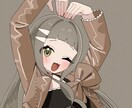 4月まで！特別価格でお届けします かわいくてポップな女の子を描きます！ イメージ2