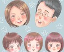 ファーストカットにぴったり！可愛い似顔絵を描きます ふんわり優しい似顔絵を作成いたします。 イメージ6