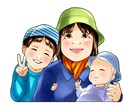 ご家族・ペットの楽しい似顔絵を描きます 大切な人との思い出を残したい方へ イメージ5