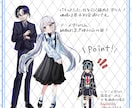 TRPG、配信等のキャラクター立ち絵お仕立てします 細部まで拘った、貴方だけの特別なお姿をデザインします！ イメージ5