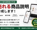 売れる商品説明を作成しますます EC販売経験を活かして魅力を伝えます イメージ1
