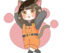 ゆるくて可愛いアイコンを作成します あなたの素敵なキャラクターを描かせてください！ イメージ3
