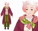 VRoidでオリジナル3Dモデルを作ります Vtuber、VRC等で使える３Dモデルです！商用利用可！ イメージ9