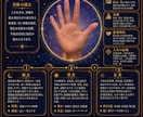 あなたの手相から過去・現在・未来を占います 手相のお写真を元に、今のお悩みに基づいて鑑定します! イメージ2
