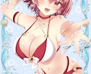 一枚絵イラストお描きいたします あなただけのオリジナルキャラクターをお作り致します イメージ9