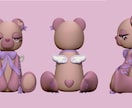 3D キャラクター・グッズデザイン制作します 3Dモデリングソフトを使用してデザイン致します イメージ1