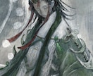 商用◎和幻想を含んだ武将/人物の立ち絵を描きます 人目で”気配”が伝わるキャラクターを イメージ4