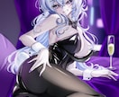 キラキラしててかわいいイラスト制作します 商業利用無料！どんなイラストでもお任せください！ イメージ2
