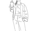 雰囲気のあるアイコンイラスト描きます お写真を元にステキなイラストを！ イメージ10