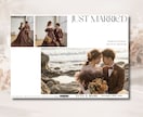 秋限定♡結婚式プロフィールブック作成できます 8ページセット！Canvaで簡単編集できます！秋婚花嫁様へ イメージ2