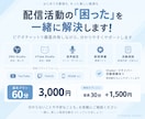 配信活動のお悩みを一緒に解決します 配信活動を、ゆるっとお手伝いします！ イメージ1