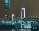自動でGmailをLineWorksに転送出来ます LINEWORKSAPI2.0対応【簡単】導入ガイドブック付 イメージ1