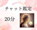 あっという間の20分！チャットでたくさん占います スピーディーですが、本質的なところから紐解きます イメージ1