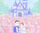 ウェルカムボードのイラスト描きます かわいめコミカル・優しいほっこりなイラストのデザインです。 イメージ1