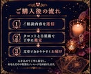 恋愛の悩みを丁寧に読み解きます ―　相手の気持ち・今後の流れ・恋愛の迷いに対応　― イメージ7